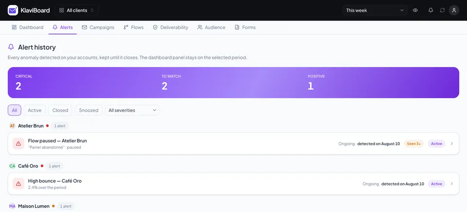 Real KlaviBoard screenshot
